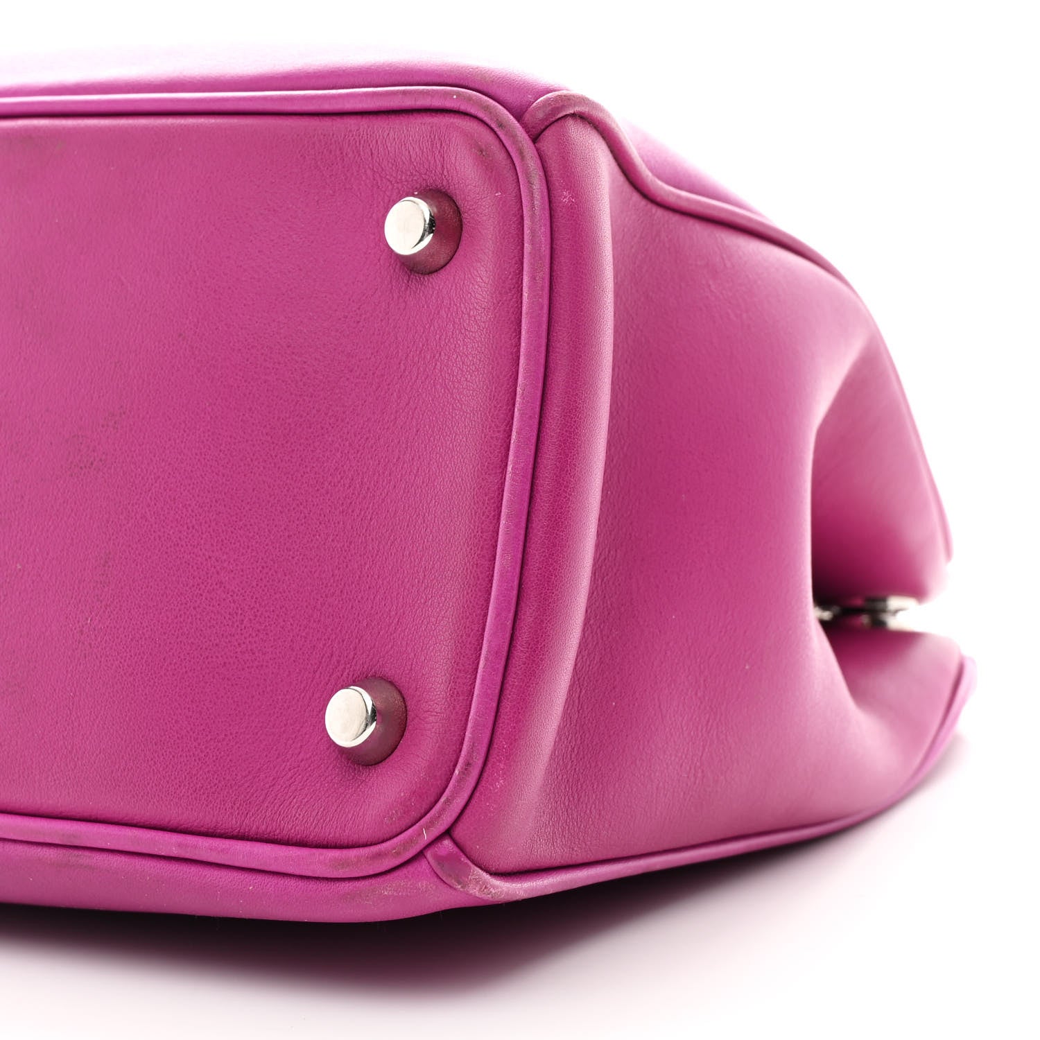 Christian Dior Smooth Calfskin Medium Diorissimo Tote Fuchsia 13 of 15