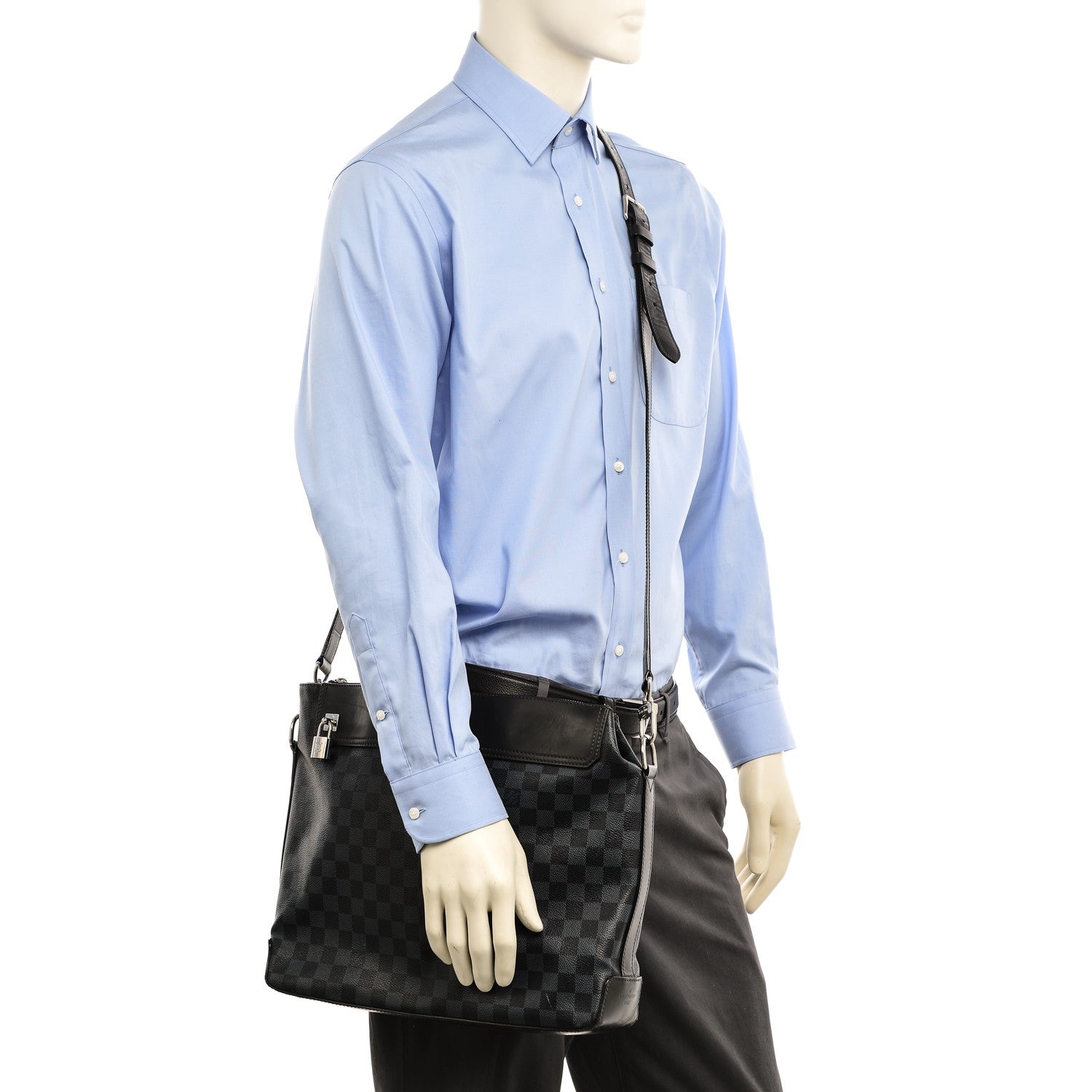 Louis Vuitton Damier Cobalt Greenwich Messenger 2 of 11