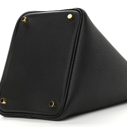 Hermes Taurillon Clemence Picotin Lock 18 PM Black 9 of 10