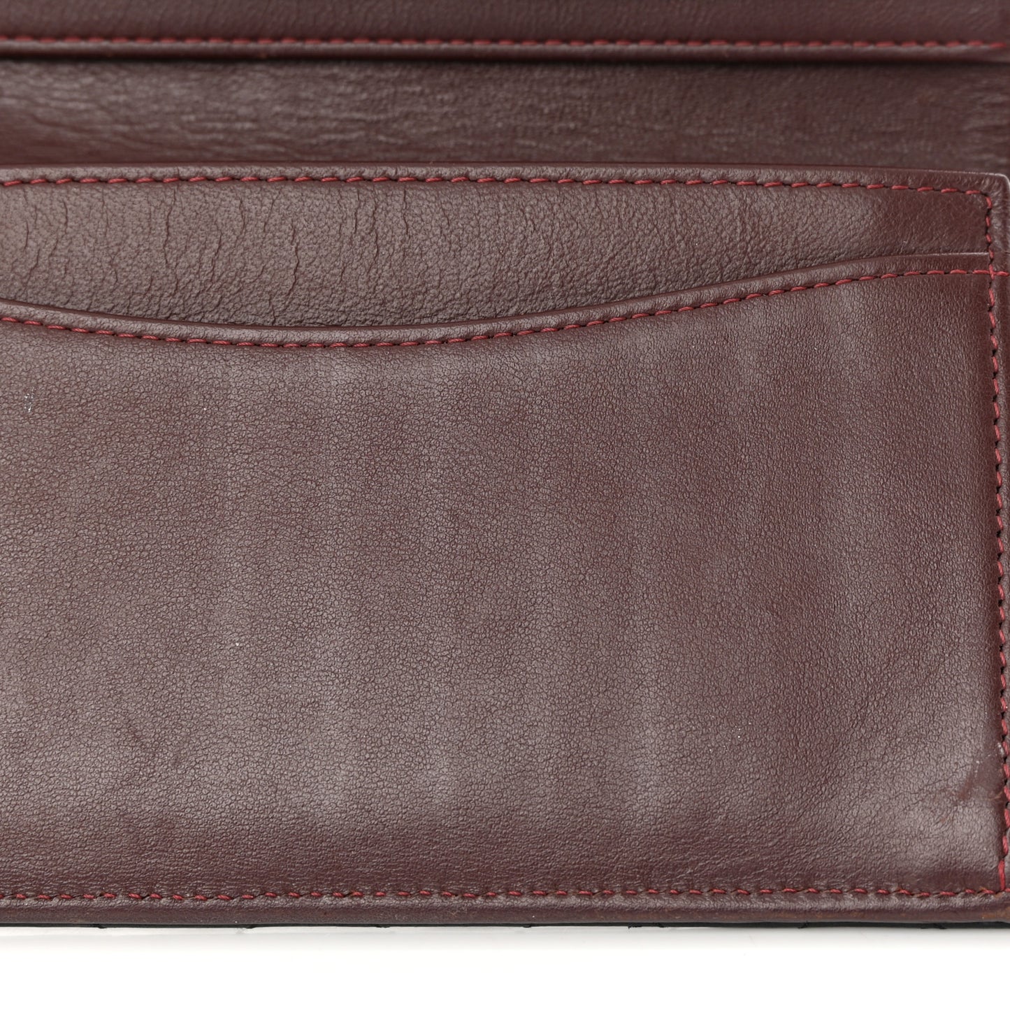 Lambskin Quilted Yen Wallet Black