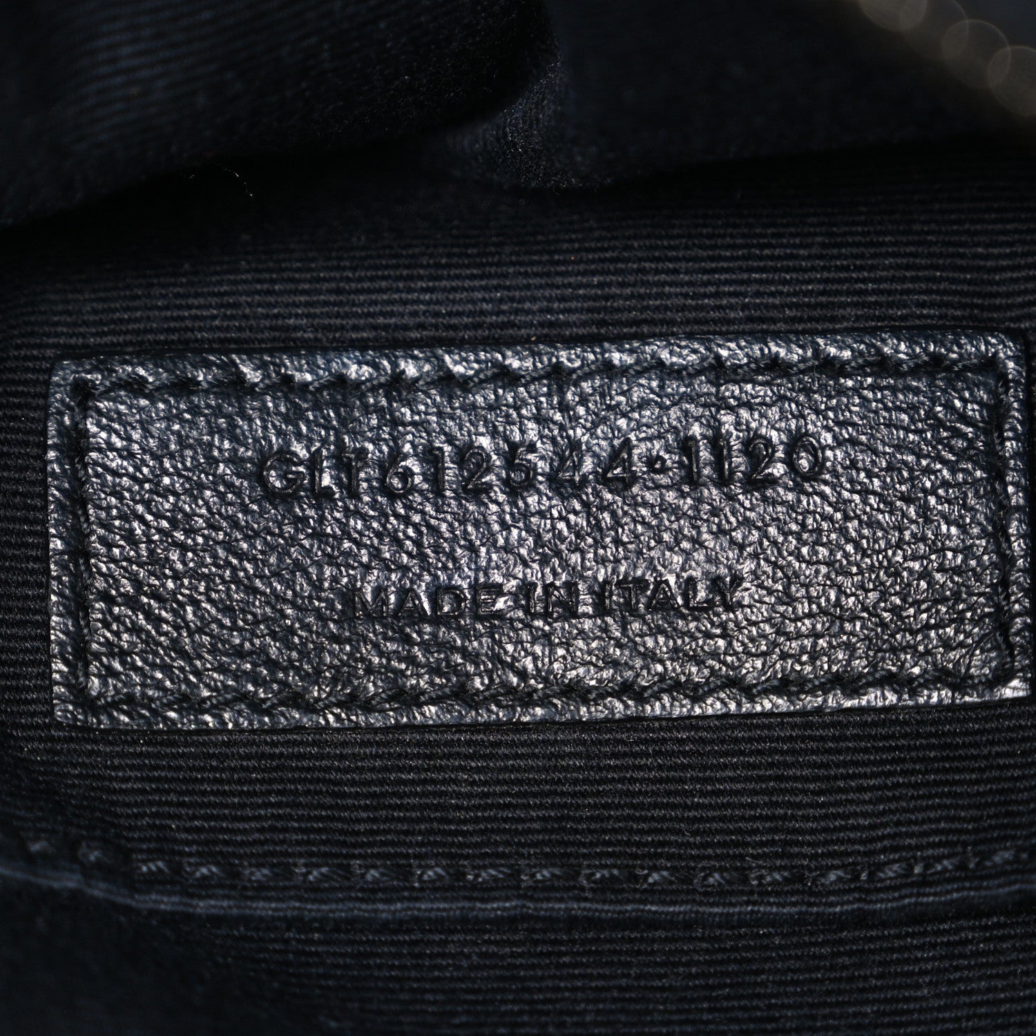 Saint Laurent Calfskin Matelasse Monogram Lou Camera Bag Black 6 of 9