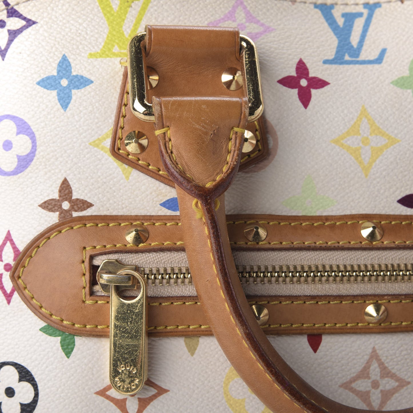 Monogram Multicolor Alma White