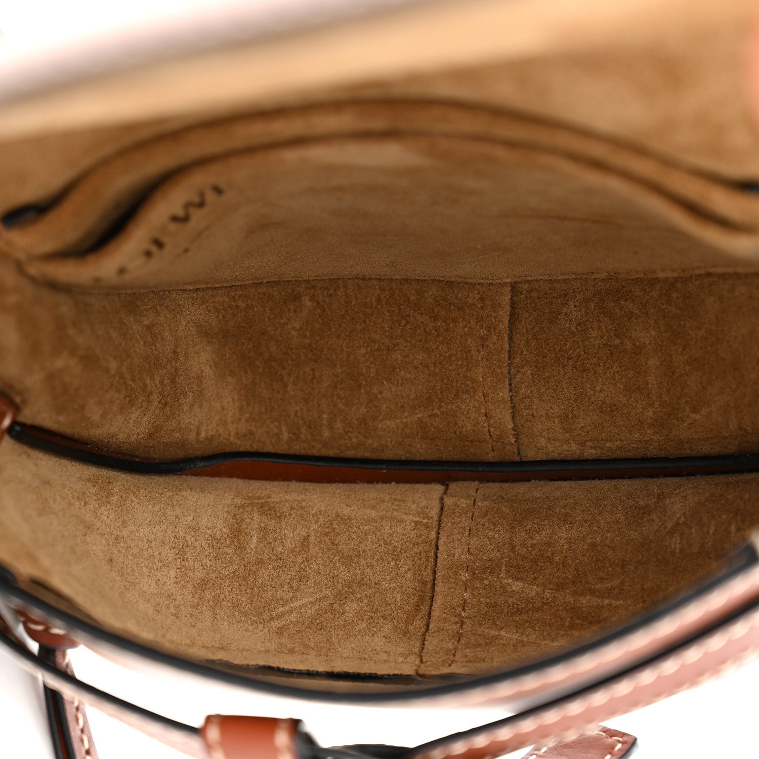 Loewe Calfskin Mini Gate Crossbody Bag Rust 5 of 13