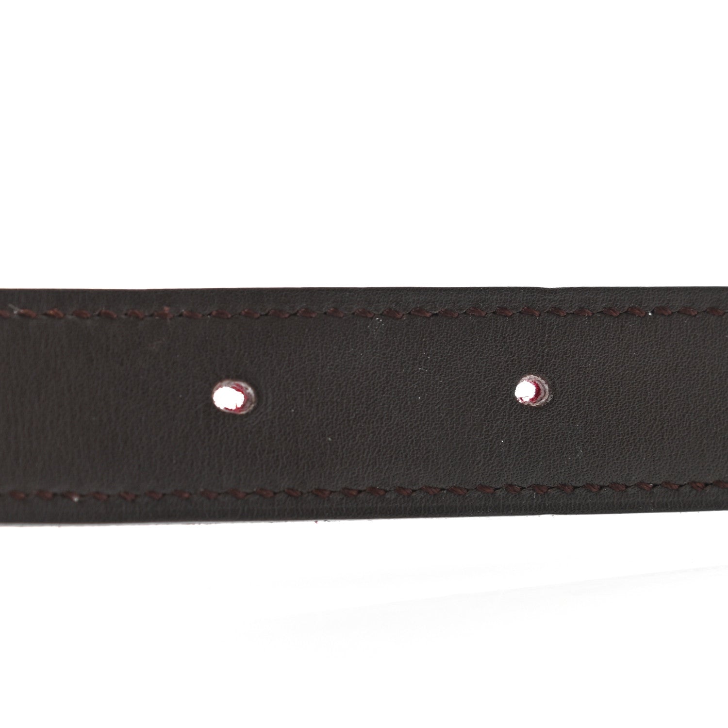 Hermes Swift 24mm Constance H Belt 95 Rubis Chocolate 8 of 12