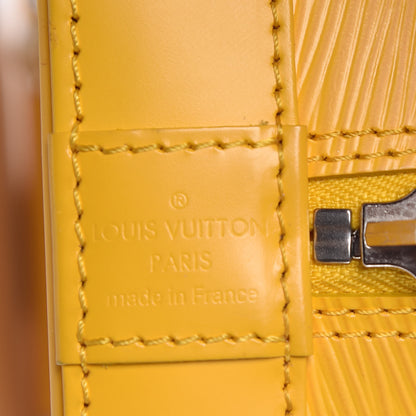 Louis Vuitton Epi Alma PM Citron 6 of 11