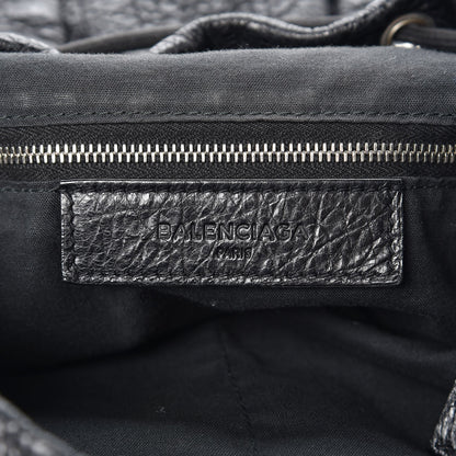 Balenciaga Agneau Classic Hardware S Traveler Backpack Black 6 of 8