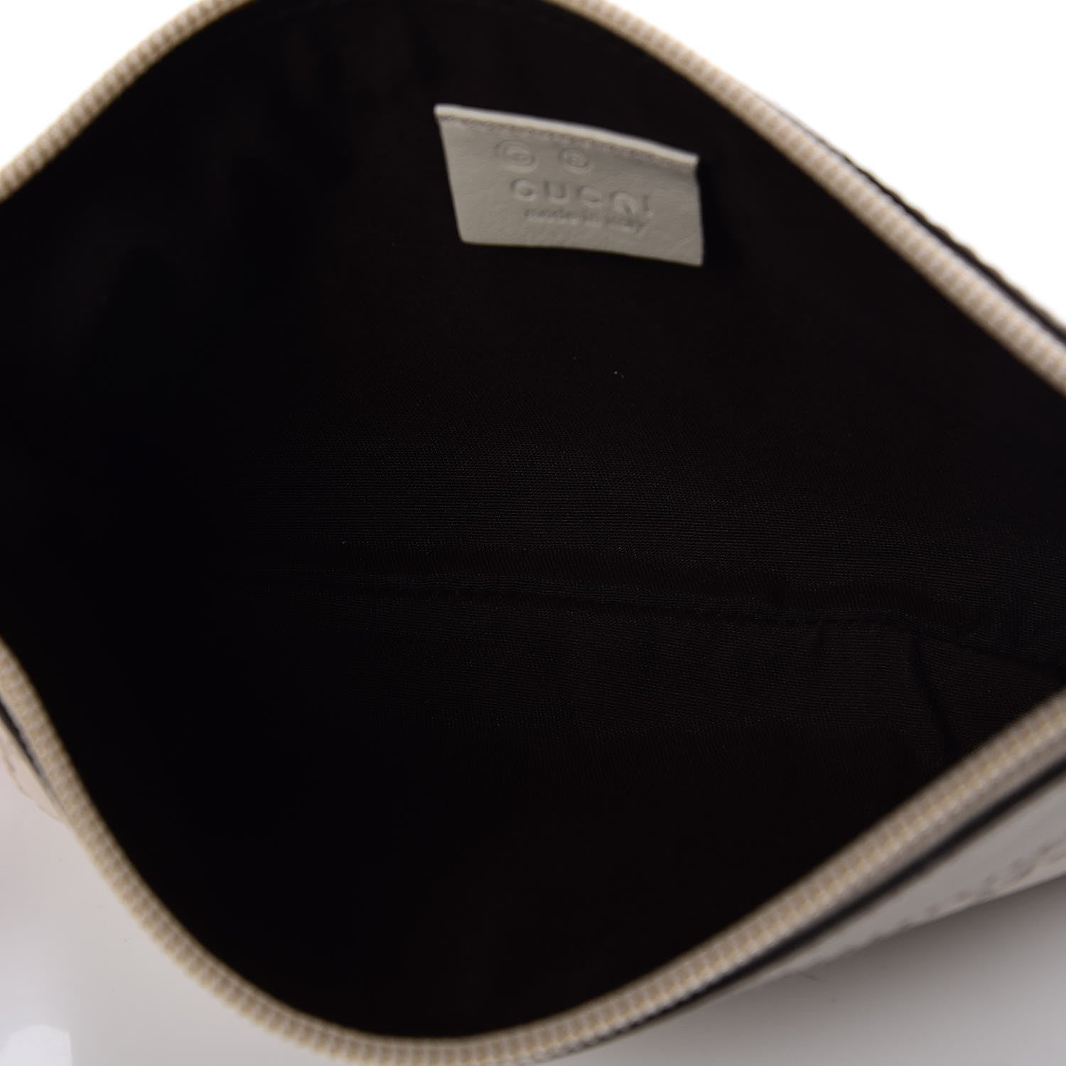 Gucci Guccissima Wristlet Off White 5 of 9