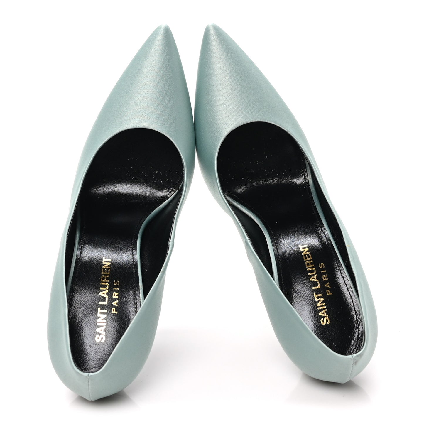 Satin Crepe Monceau 110 Pumps 36.5 36.5 Light Green