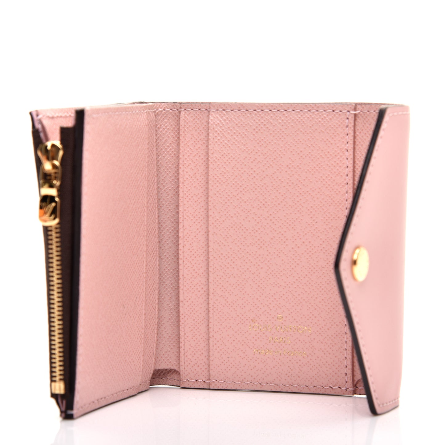 Monogram Zoe Wallet Rose Ballerine