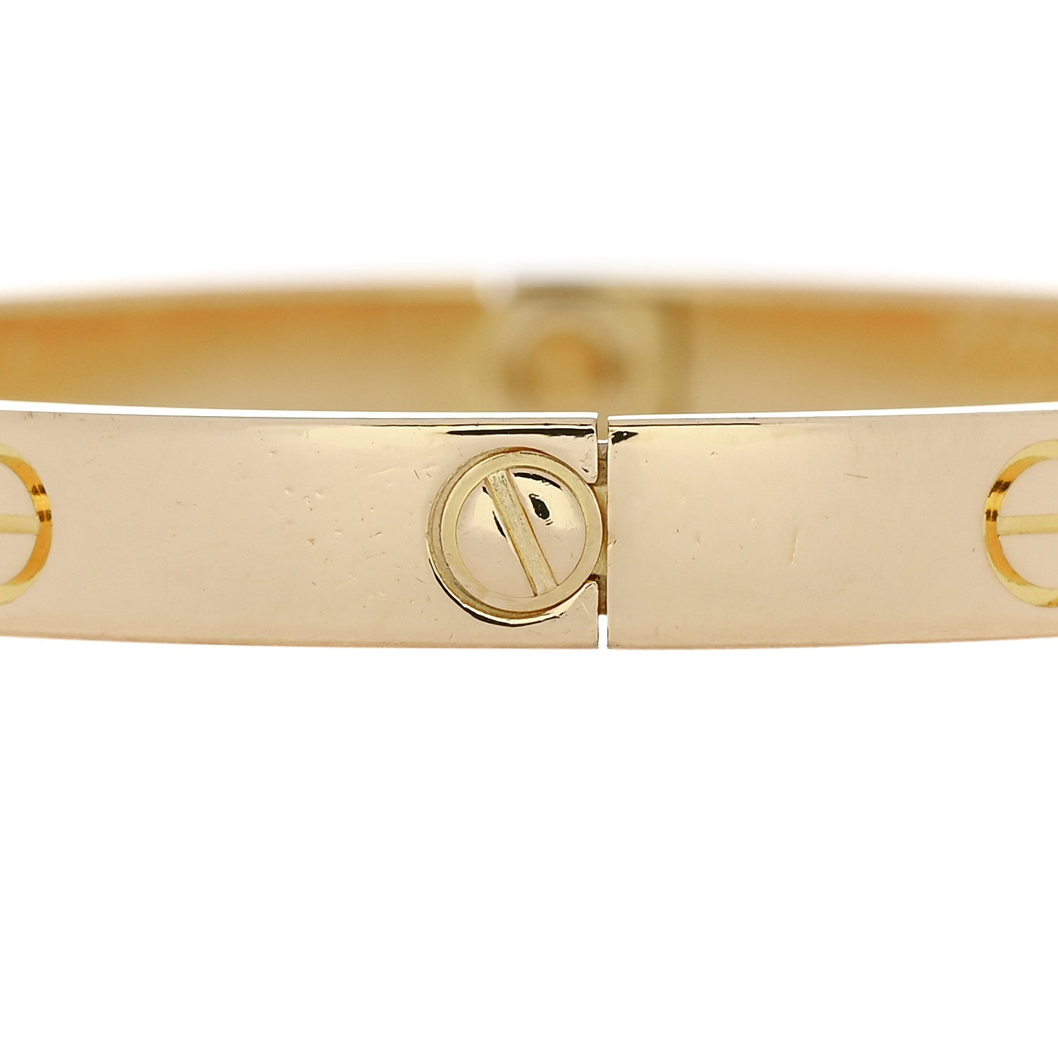 Cartier 18K Yellow Gold LOVE Bracelet 17 5 of 10