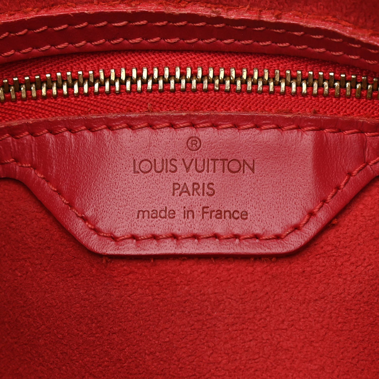 Louis Vuitton Epi Petit Bucket 23 Rouge 6 of 13