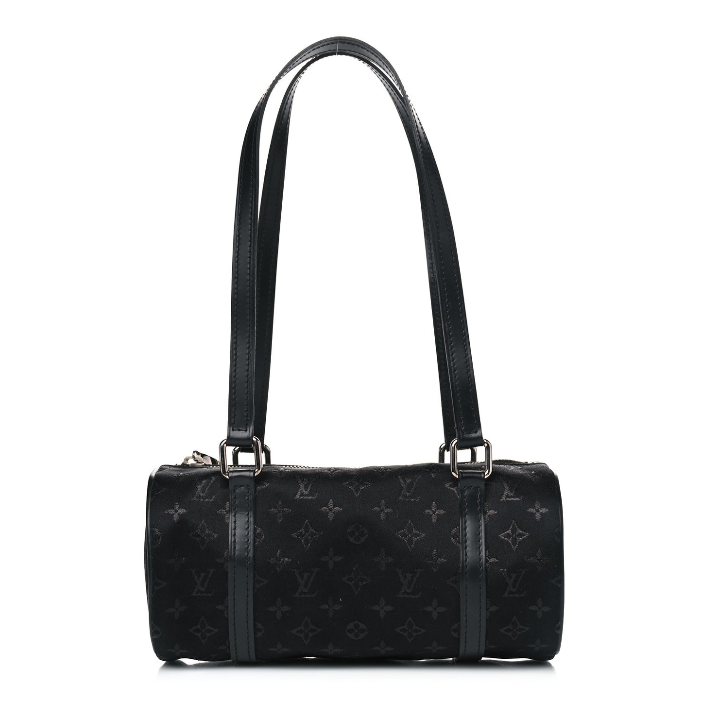 Satin Monogram Mini Papillon Black