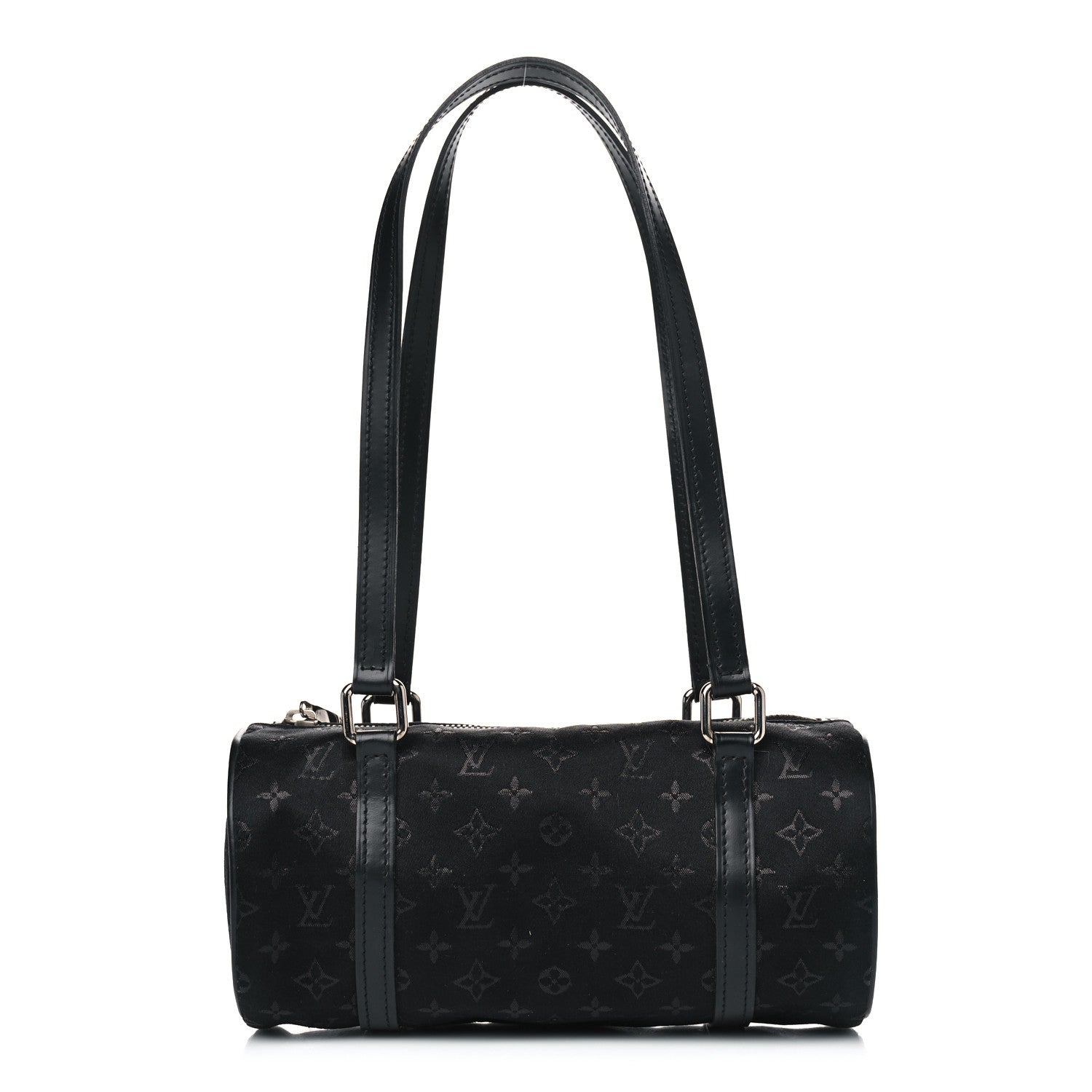 Louis Vuitton Satin Monogram Mini Papillon Black 1 of 4