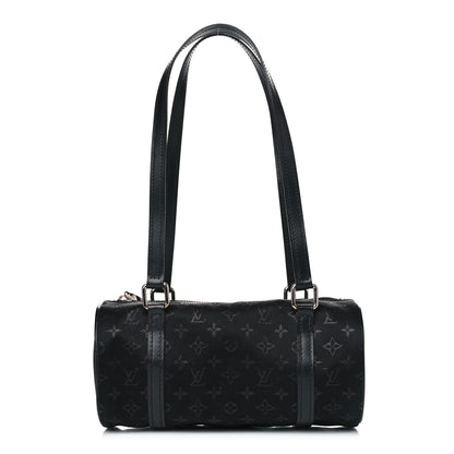 Louis Vuitton Satin Monogram Mini Papillon Black 1 of 4