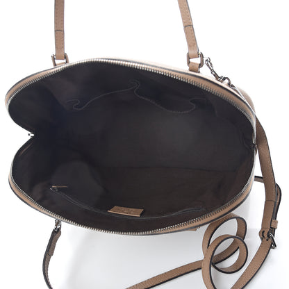 Gucci Calfskin Medium Dome Bag Light Brown 4 of 8