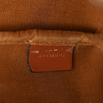 Celine Triomphe Canvas Calfskin Small Bucket Bag Tan 7 of 11