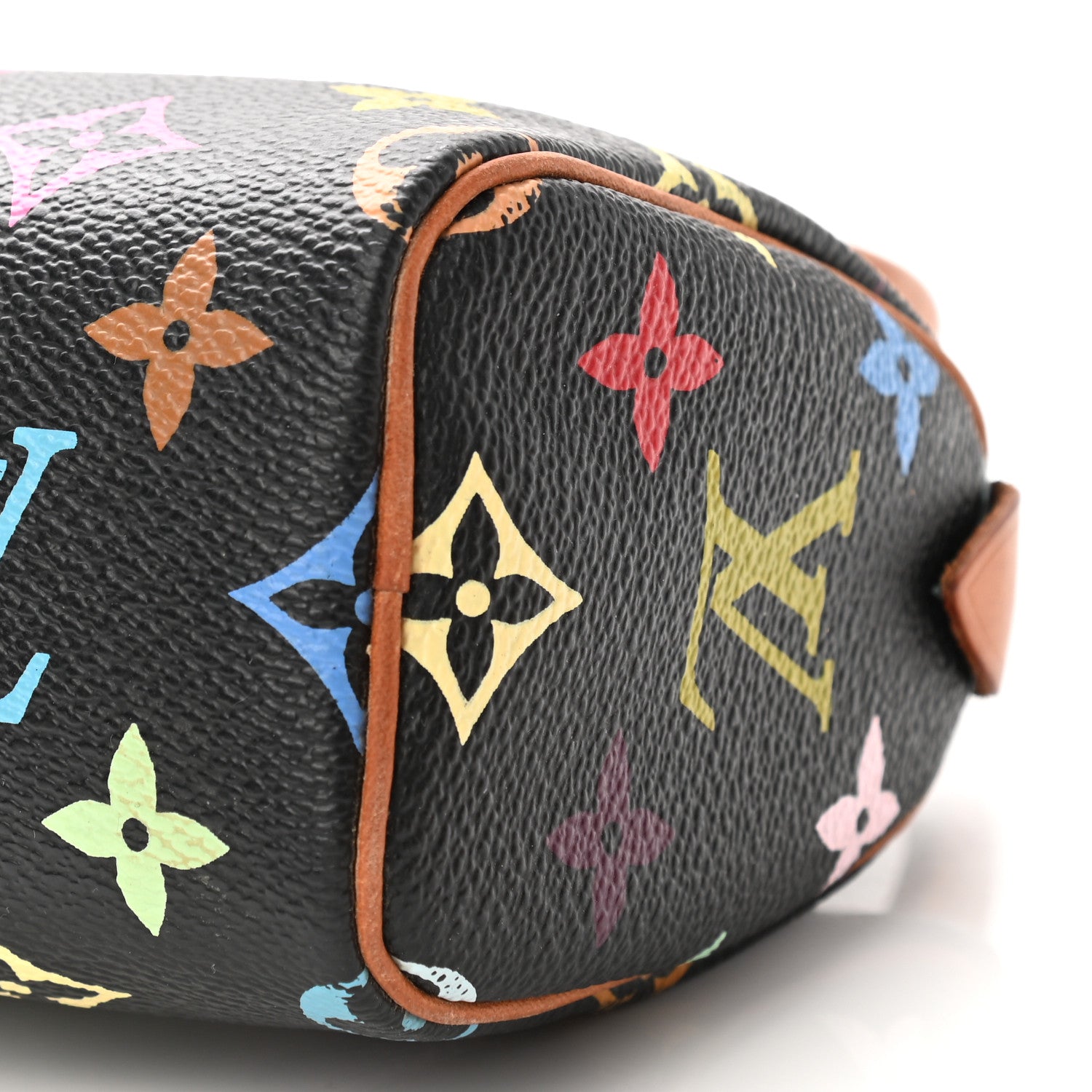 Louis Vuitton Monogram Multicolor Mini Sac HL Speedy Black 8 of 11