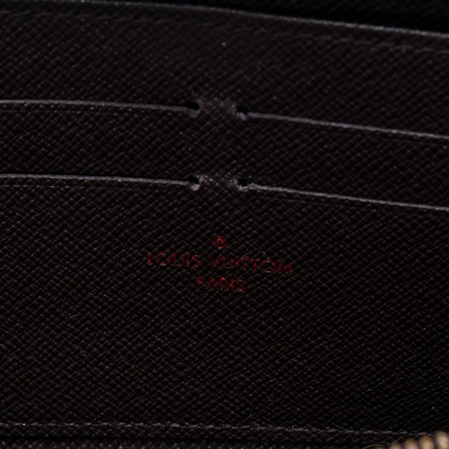 Damier Ebene Zippy Wallet