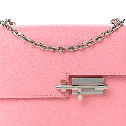 Hermes Chevre Mysore Mini Verrou Chaine Bag Rose Confetti 8 of 10