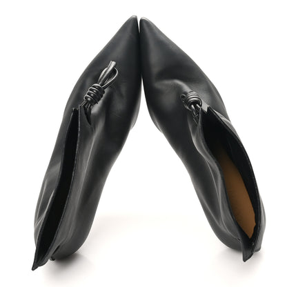 Loewe Calfskin Flamenco Ankle Boots 40 Black 2 of 7