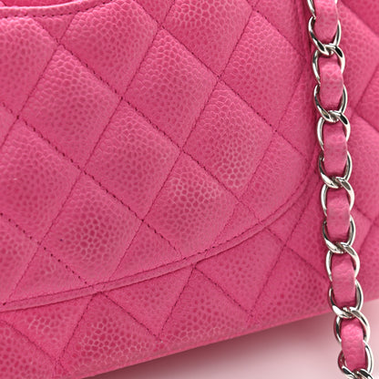 Chanel Iridescent Caviar Quilted Medium Double Flap Pink 6 of 10