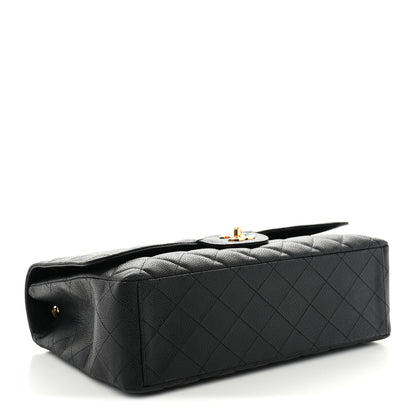 Chanel Caviar Maxi Single Flap Black 4 of 10