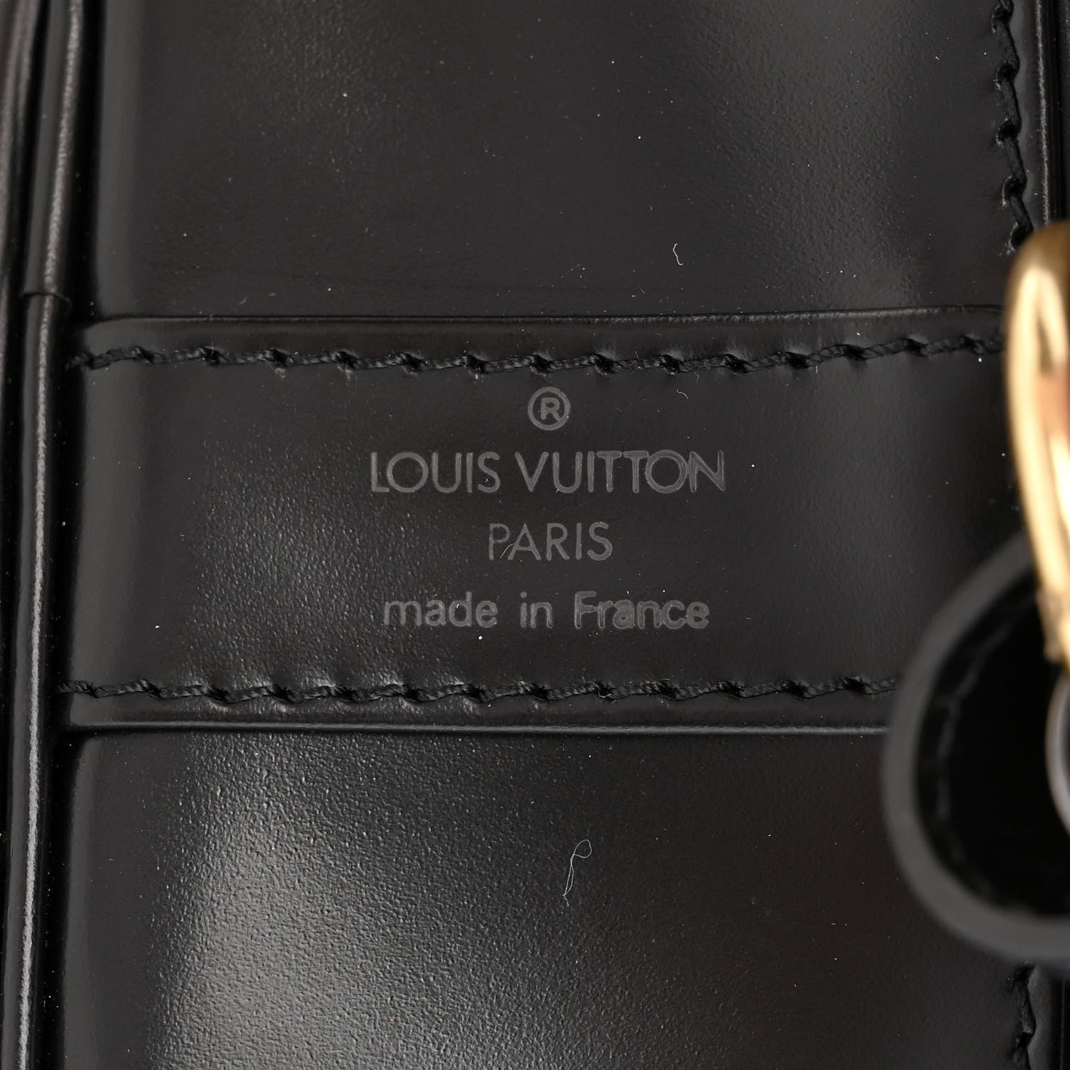 Louis Vuitton Epi Randonnee PM Black 6 of 9