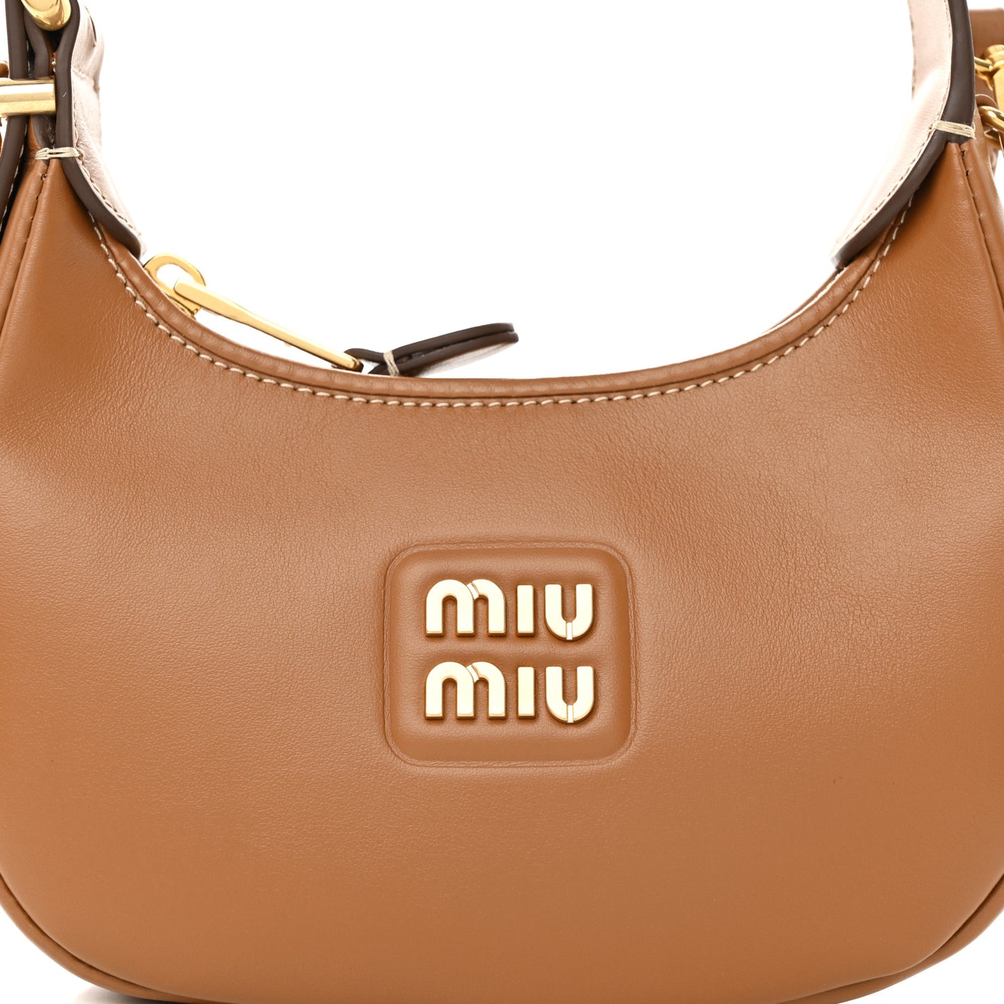 Nappa Mini Hobo Caramel