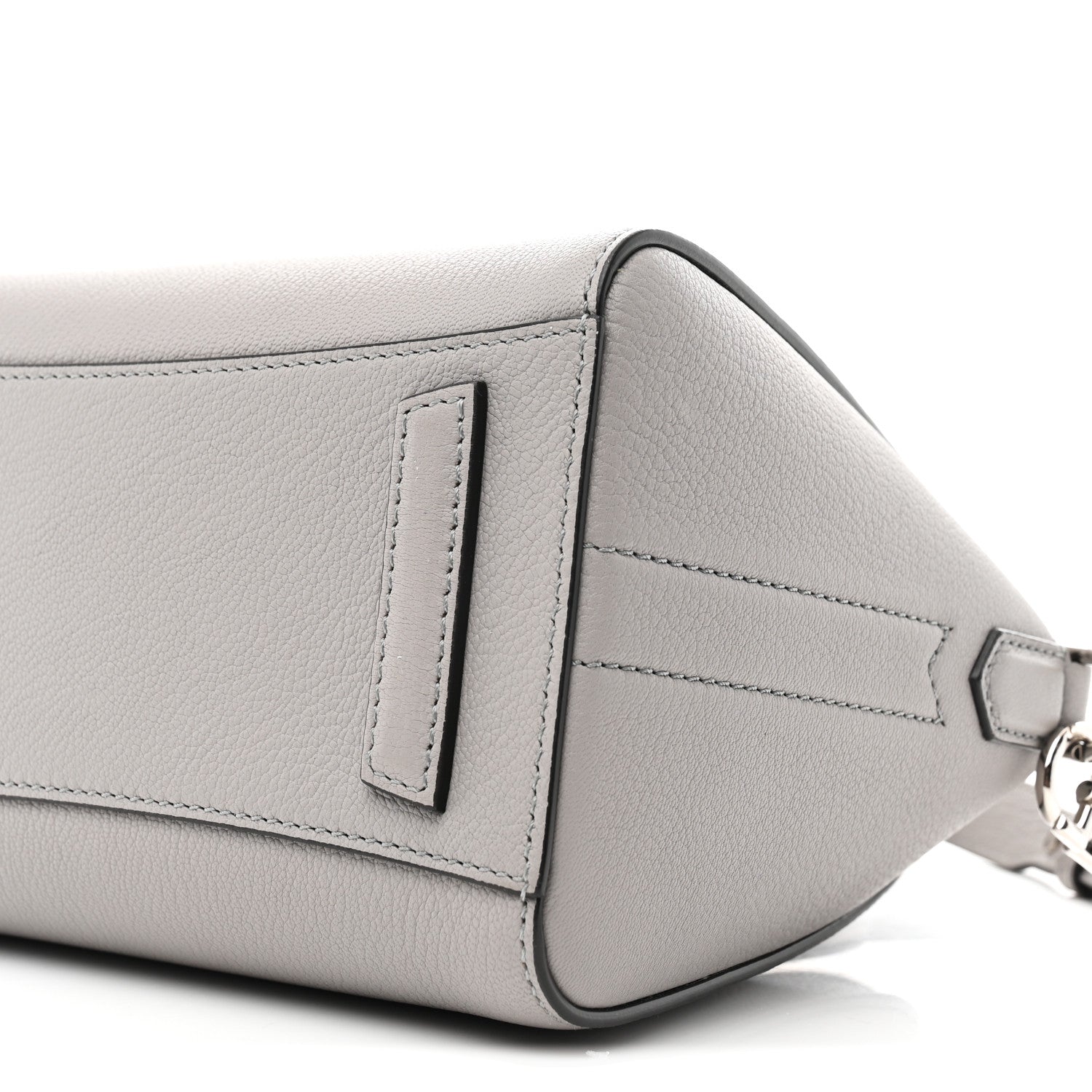 Givenchy Sugar Goatskin Mini Antigona Pearl Grey 9 of 9