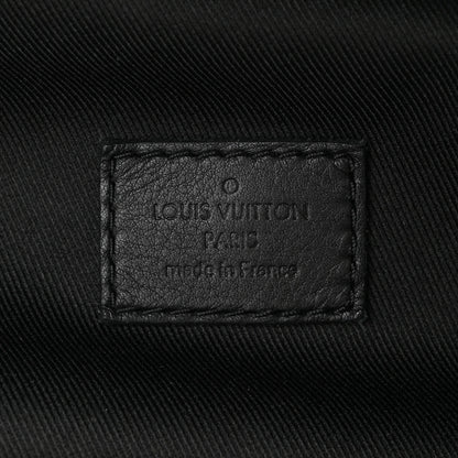 Louis Vuitton Calfskin Monogram Shadow Discovery Bumbag Black 6 of 10