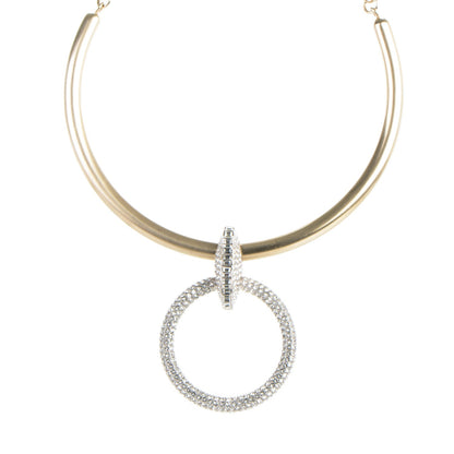 Chanel Crystal CC Choker Necklace Gold 1 of 6