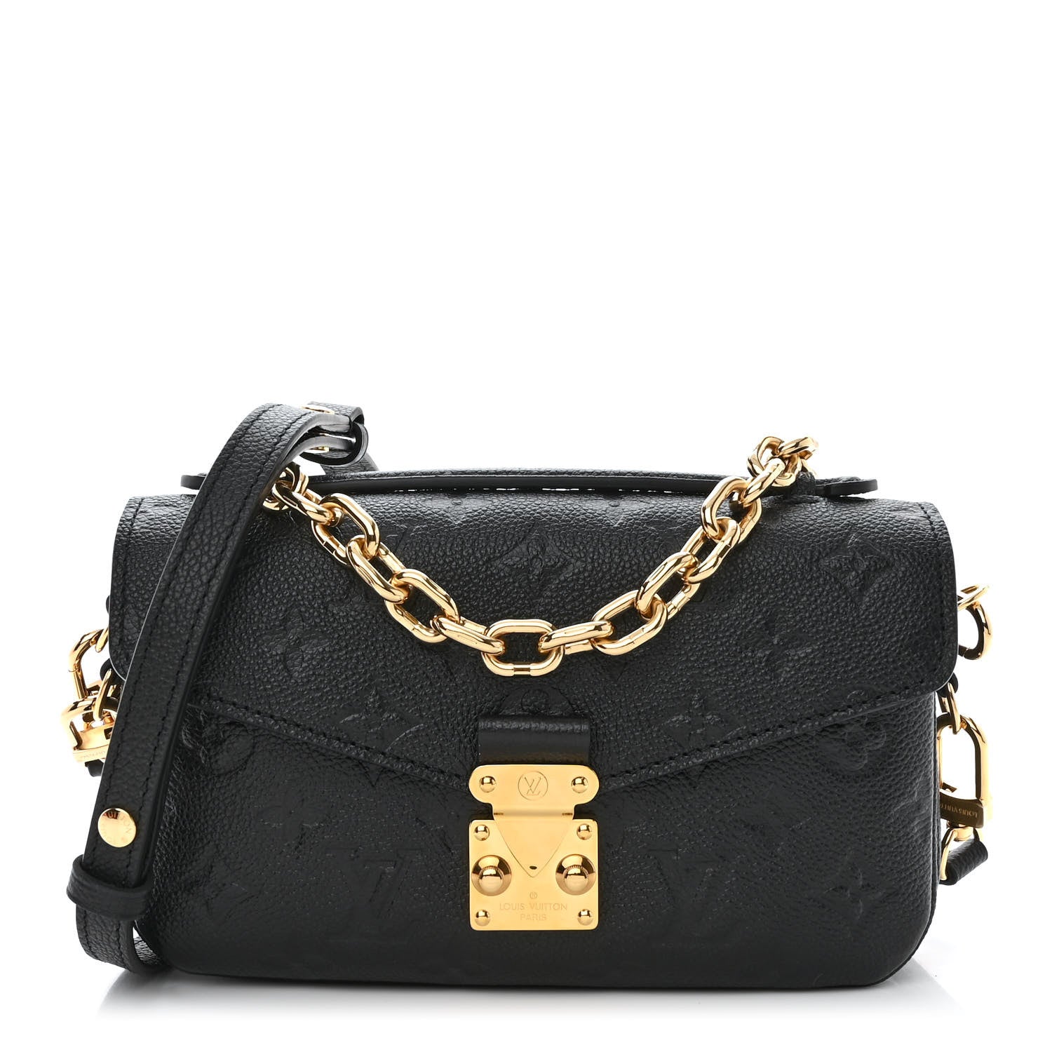 Louis Vuitton Empreinte Pochette Metis East West Black 1 of 10