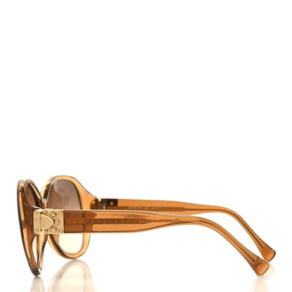 Louis Vuitton Acetate Soupcon Oversized Sunglasses Z0283W Glitter Honey 3 of 6