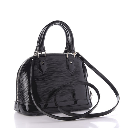 Louis Vuitton Epi Electric Alma BB Black 3 of 8