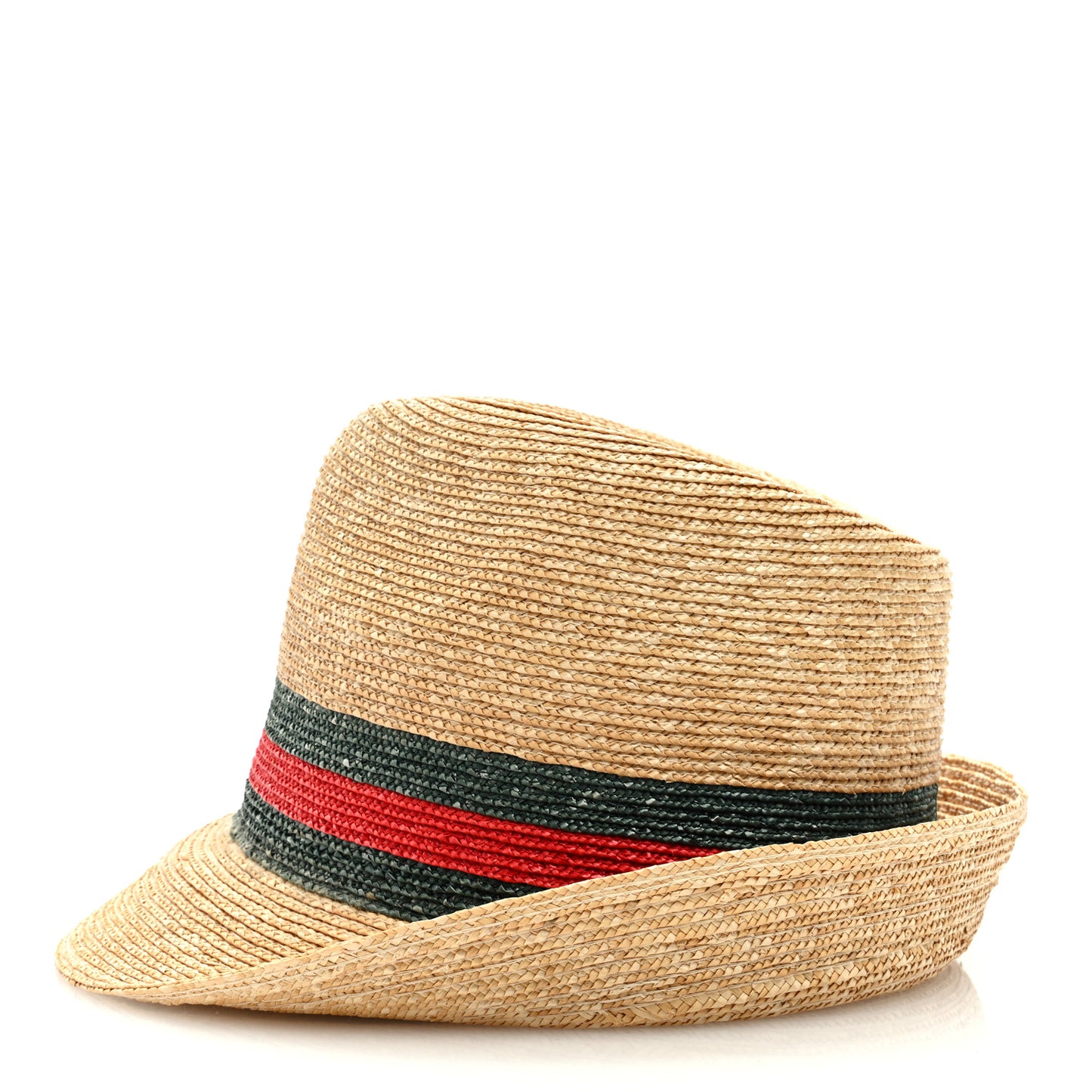 Abaca Straw Web Fedora Hat S