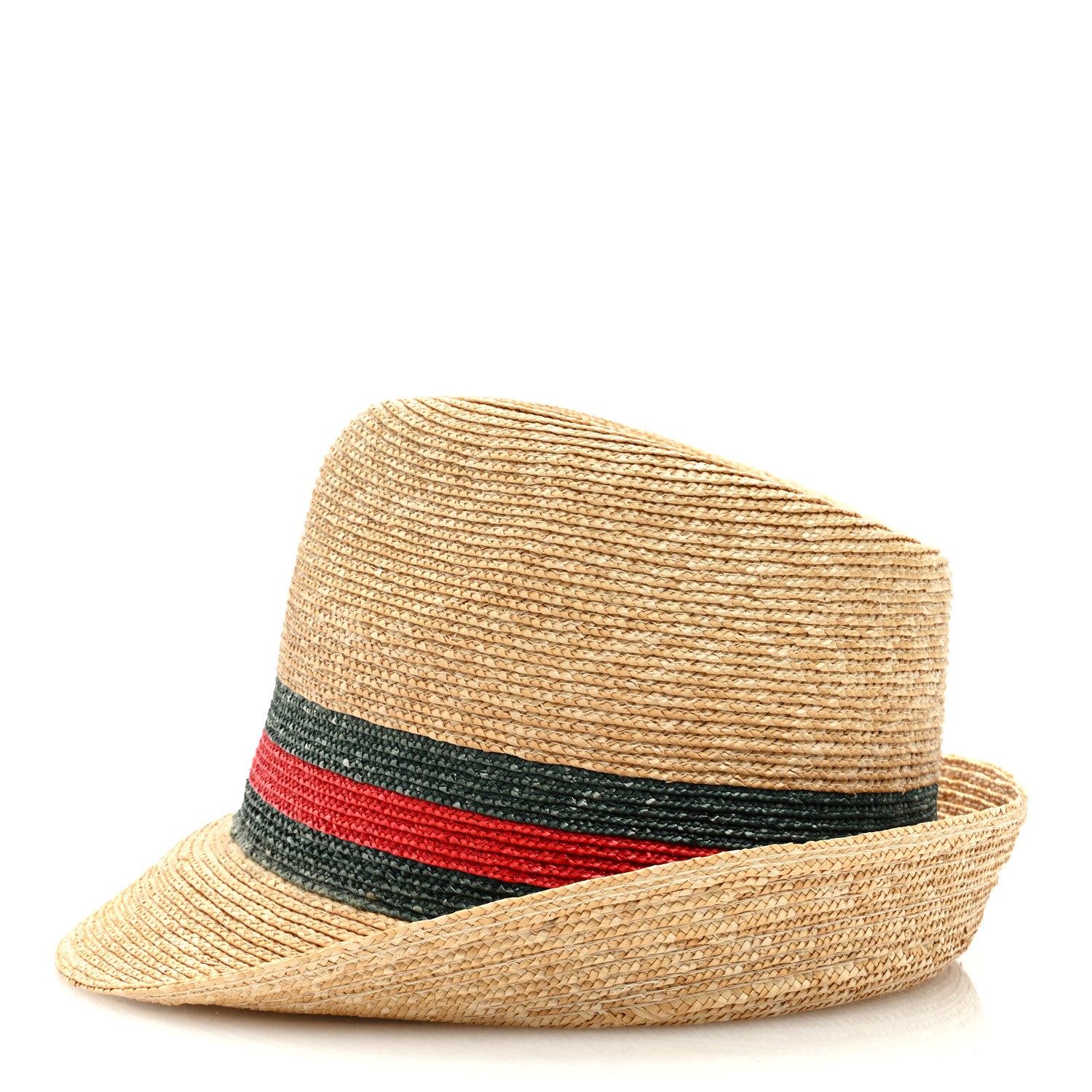 Gucci Abaca Straw Web Fedora Hat S 4 of 7