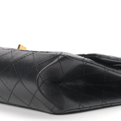 Chanel Aged Calfskin Quilted 2.55 Reissue 226 Flap Black 11 of 11