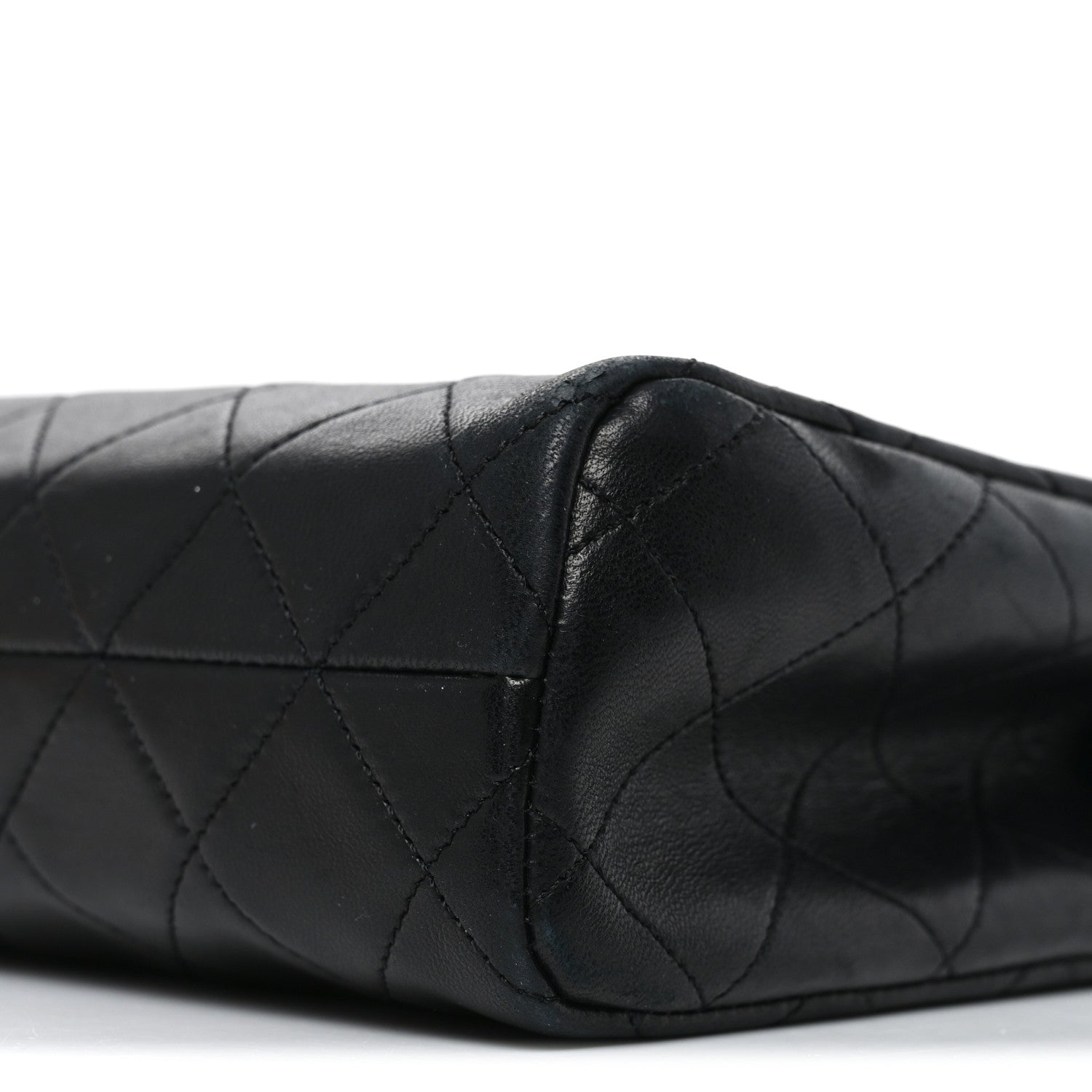 Chanel Lambskin Quilted Shoulder Bag Black 11 of 11