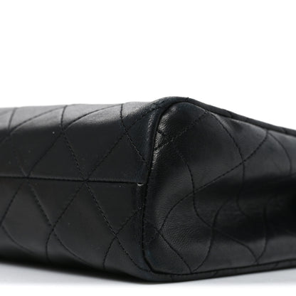 Chanel Lambskin Quilted Shoulder Bag Black 11 of 11