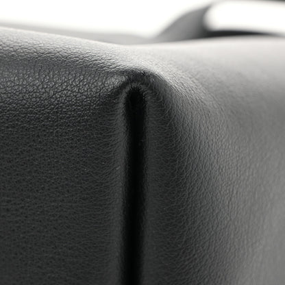 Saint Laurent Calfskin Large Shopping Tote Black 9 of 11