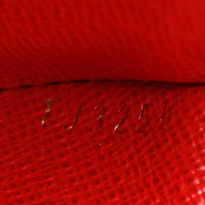 Louis Vuitton Monogram 2020 Christmas Animation Bumper Cars Round Coin Purse Coquelicot 7 of 10
