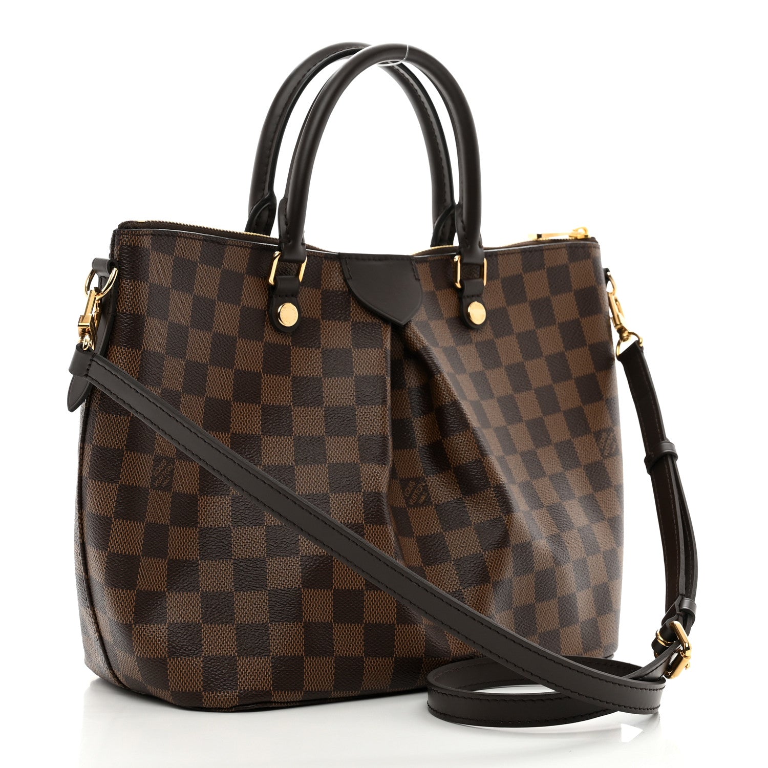 Louis Vuitton Damier Ebene Siena MM 3 of 9