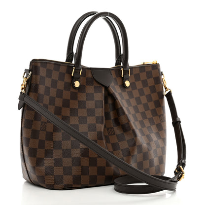 Louis Vuitton Damier Ebene Siena MM 3 of 9