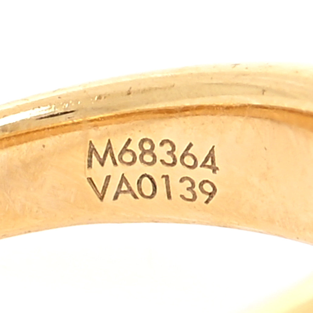 Pearl Essential V Ring Gold