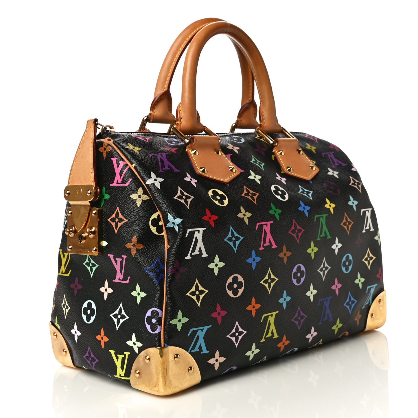 Monogram Multicolor Speedy 30 Black