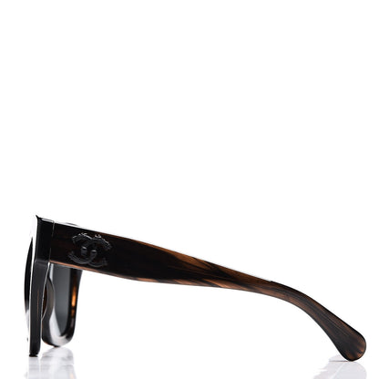 Chanel Mirror CC Sunglasses 5357 Brown 3 of 9