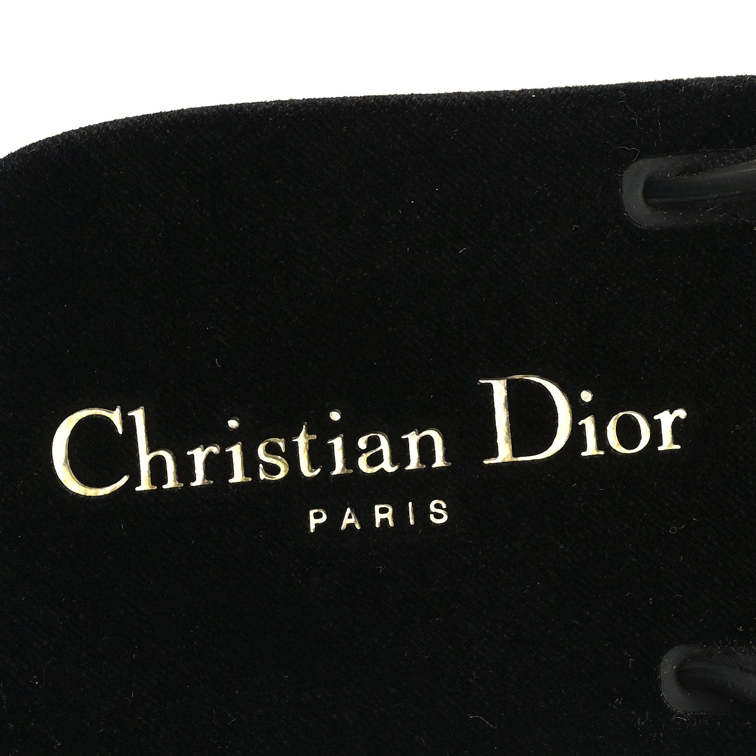 Christian Dior Velvet Diorsea Thong Sandals 40 Black 8 of 9