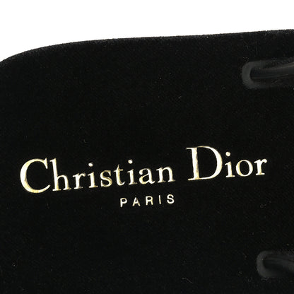 Christian Dior Velvet Diorsea Thong Sandals 40 Black 8 of 9