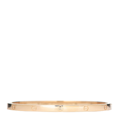 Cartier 18K Yellow Gold Small LOVE Bracelet 17 1 of 7