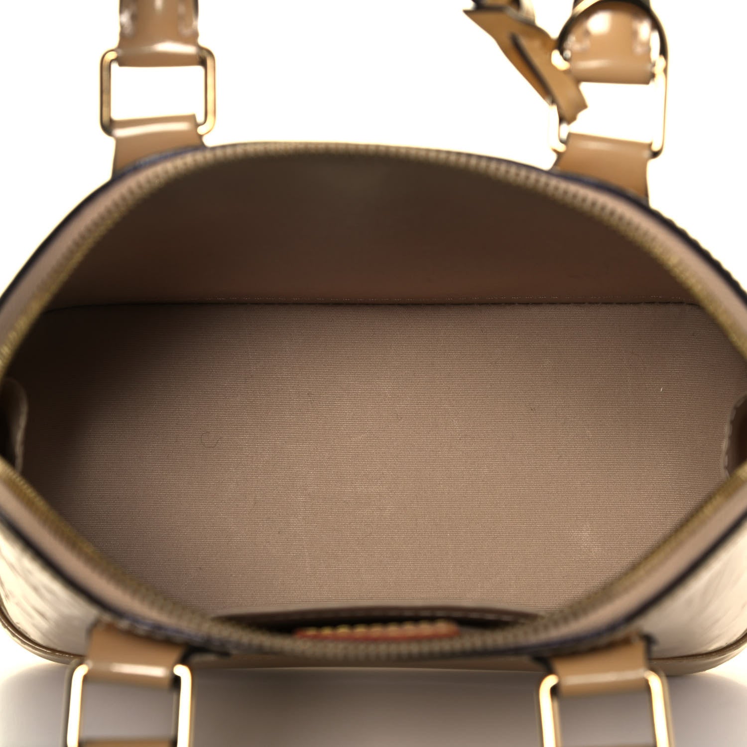 Louis Vuitton Vernis Alma BB Noisette 4 of 8